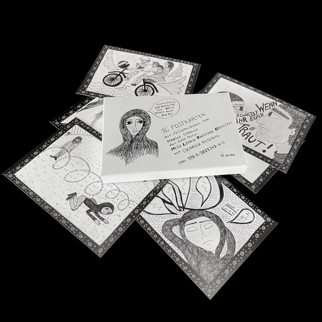 Postkartenbox: Mein Leben zwischen Grenzen